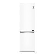 LG Šaldytuvas su šaldikliu apačioje |1.86 m | 341L | Baltas | E klasė | DoorCooling | Total No Frost |GBP31SWLZN, GBP31SWLZN, thumbnail 1