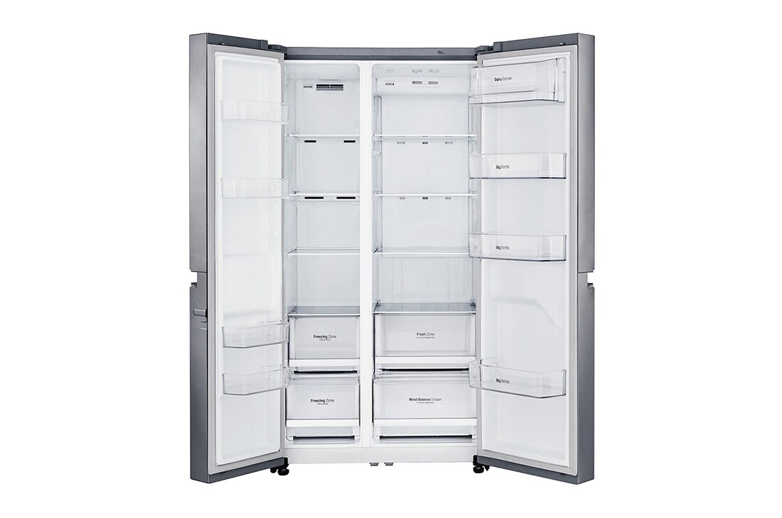 LG 642L No-Frost Side-by-Side šaldytuvas, plotis 91,2cm, aukščio 179cm , GSB760PZXZ, thumbnail 11