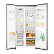 LG 642L No-Frost Side-by-Side šaldytuvas, plotis 91,2cm, aukščio 179cm , GSB760PZXZ, thumbnail 2