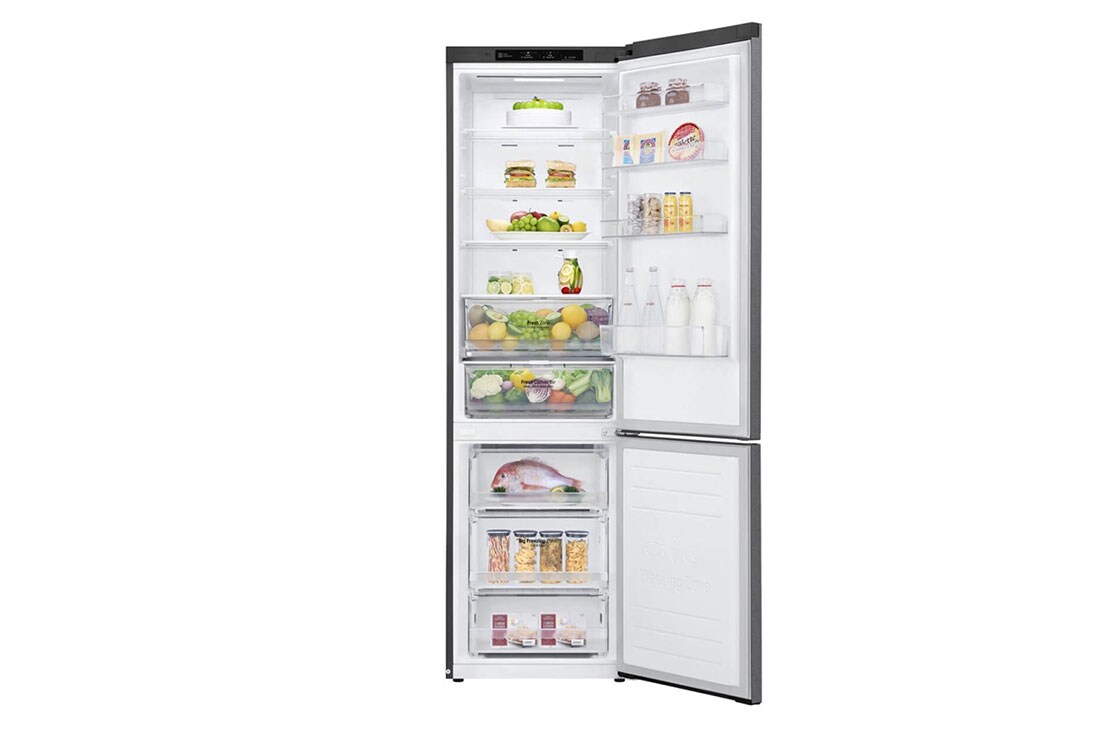 LG GBP6 serijos 384L pilnai bešerkšnis šaldytuvas, aukštis 203cm, Total No Frost, GBP62DSNFN, thumbnail 2