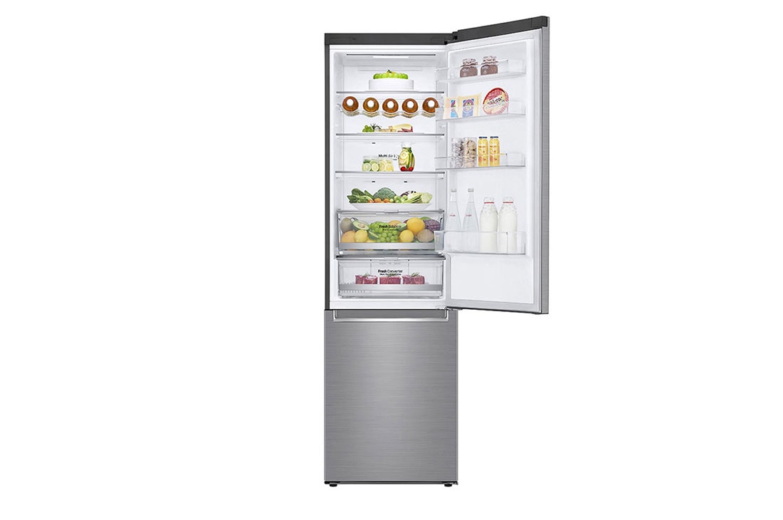 LG Šaldytuvas su šaldikliu apačioje&nbsp;|2.03 m |&nbsp;384L | Pilka | E klasė | DoorCooling | Total No Frost&nbsp;|GBB72PZDMN, E klasės šaldytuvas, GBB72PZDMN, thumbnail 9