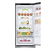 LG Šaldytuvas su šaldikliu apačioje |2.03 m | 384L | Pilka | E klasė | DoorCooling | Total No Frost |GBB72PZEMN, E klasės šaldytuvas, GBB72PZEMN, thumbnail 8
