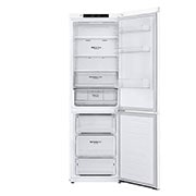 LG Šaldytuvas su šaldikliu apačioje |1.86 m | 341L | Baltas | E klasė | DoorCooling | Total No Frost |GBB61SWJMN, E klasės šaldytuvas, GBB61SWJMN, thumbnail 2