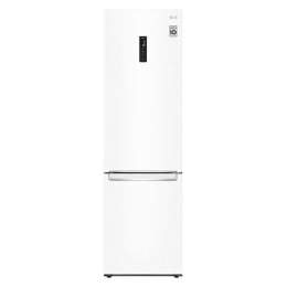 LG Šaldytuvas su šaldikliu apačioje |2.03m | 384L | Baltas | E klasė | DoorCooling | Total No Frost |GBB72SWDMN2