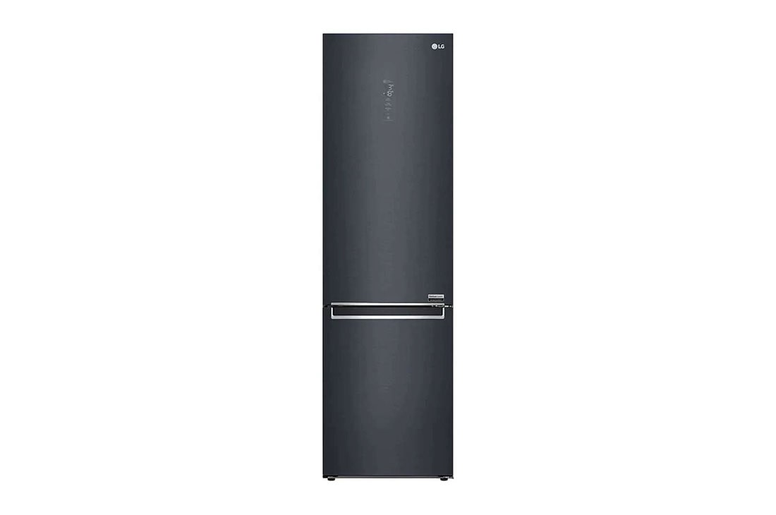 LG Šaldytuvas su šaldikliu |1.86m | 384L | Juoda | C klasė | DoorCooling | Total No Frost |GBB92MCACP, GBB92MCACP, GBB92MCACP