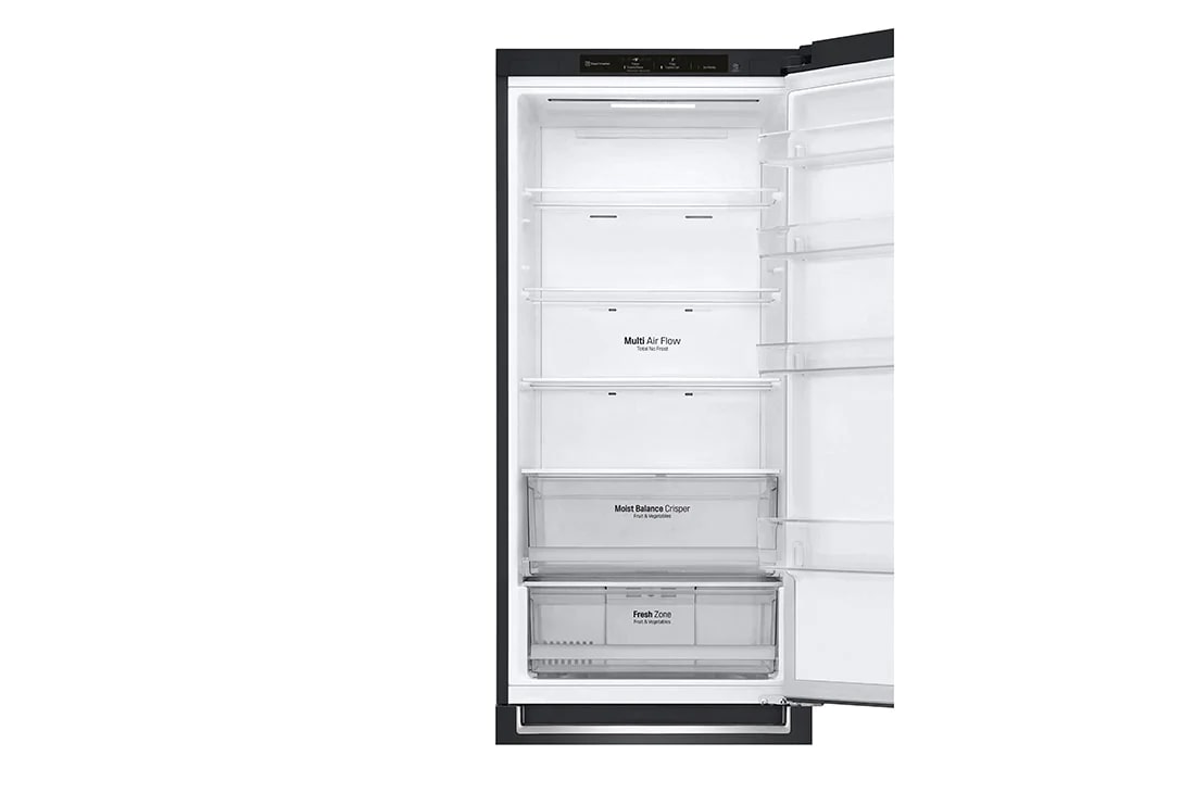 LG GBB6 serijos 384L pilnai bešerkšnis šaldytuvas, aukštis 203cm, Total No Frost, A++ klasės šaldytuvas, GBB62MCJMN, thumbnail 9