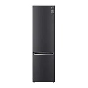 LG GBB6 serijos 384L pilnai bešerkšnis šaldytuvas, aukštis 203cm, A++ klasės šaldytuvas, GBB62MCJMN, thumbnail 1