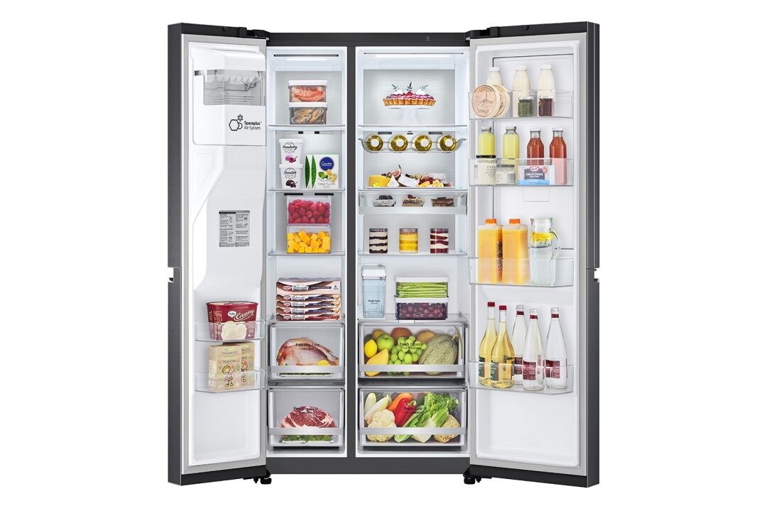 LG Side-by-Side Door-in-Door™ šaldytuvas, 635L, plotis 91,3cm, aukščio 179cm, Total No Frost, GSJV91MCAE, thumbnail 3