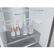 LG GBB7 serijos 384L pilnai bešerkšnis šaldytuvas, aukštis 203cm, Total No Frost, GBB72SAUGN, thumbnail 8