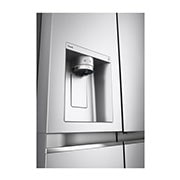 LG Side-by-Side Door-in-Door™ šaldytuvas, 635L, plotis 91,3cm, aukščio 179cm, Total No Frost, vaizdas iš priekio, GSJV90BSAE, thumbnail 8