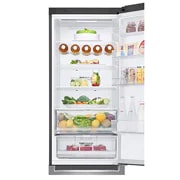 LG Šaldytuvas su šaldikliu apačioje |2.03m | 384L | Pilka | D klasė | DoorCooling | Total No Frost |GBB62PZFGN, GBB62PZFGN, thumbnail 9