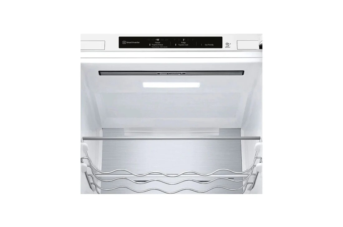 LG Šaldytuvas su šaldikliu apačioje|2.03m | 384L | Baltas | D klasė | DoorCooling | Total No Frost |GBB72SWVGN, GBB72SWVGN, thumbnail 8