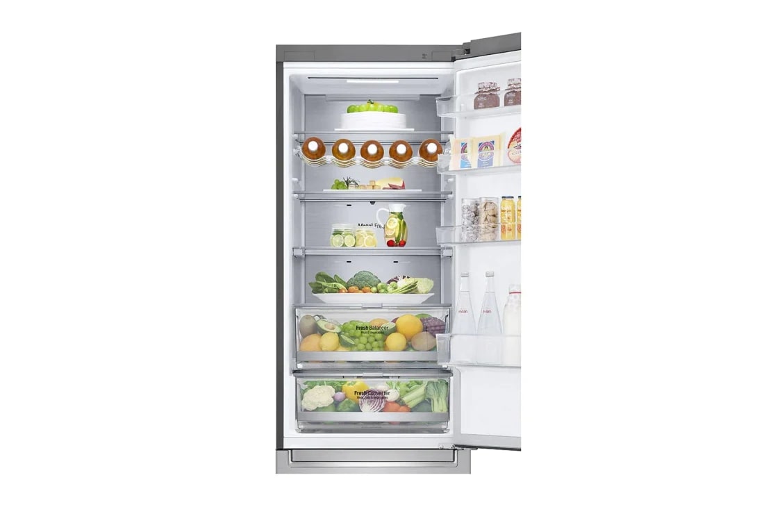 LG GBB7 serijos 384L pilnai bešerkšnis šaldytuvas, aukštis 203cm, Total No Frost, GBB72NSUGN, thumbnail 8