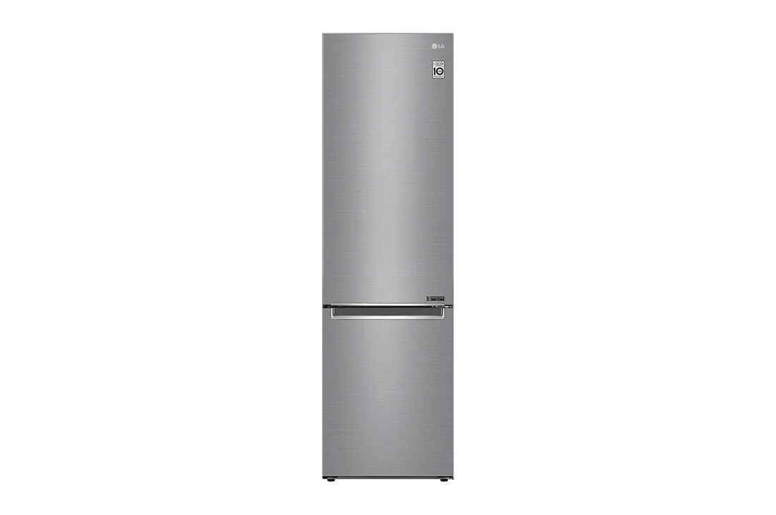 LG GBB6 serijos 384L pilnai bešerkšnis šaldytuvas, aukštis 203cm, GBB62PZGGN