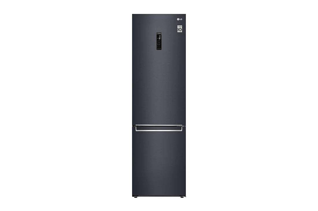 LG GBB7 serijos 384L pilnai bešerkšnis šaldytuvas, aukštis 203cm, Total No Frost, GBB72MCUGN