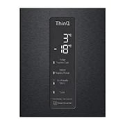 LG Šaldytuvas su šaldikliu apačioje |2.03m | 384L | Pilka | D klasė | DoorCooling | Total No Frost |GBB72MCUGN, GBB72MCUGN, thumbnail 10