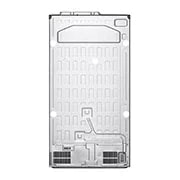 LG Side-by-Side InstaView Door-in-Door™ šaldytuvas, 635L, plotis 91,3cm, aukščio 179cm, Total No Frost, vaizdas iš galo, GSXV90BSDE, thumbnail 15