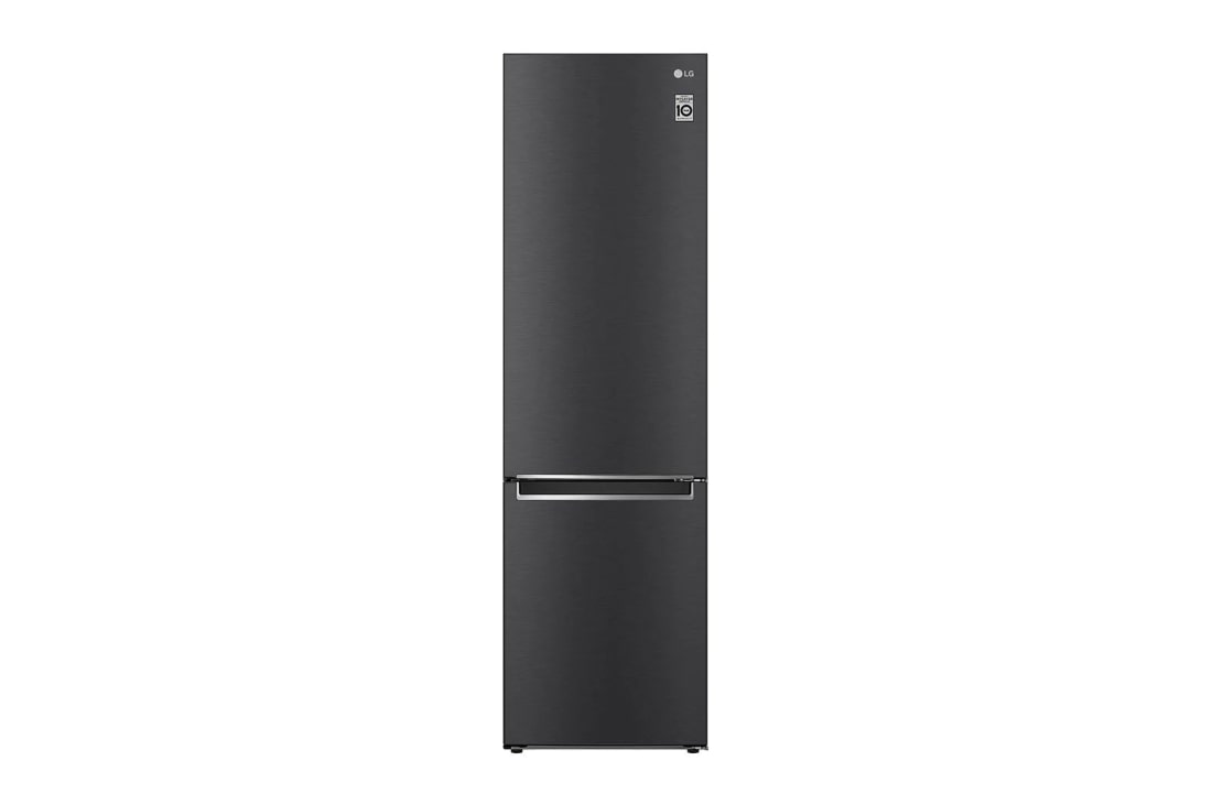 LG Šaldytuvas su šaldikliu apačioje |2.03m | 384L | Pilka | D klasė | DoorCooling | Total No Frost |GBB72MCVGN, GBB72MCVGN, GBB72MCVGN