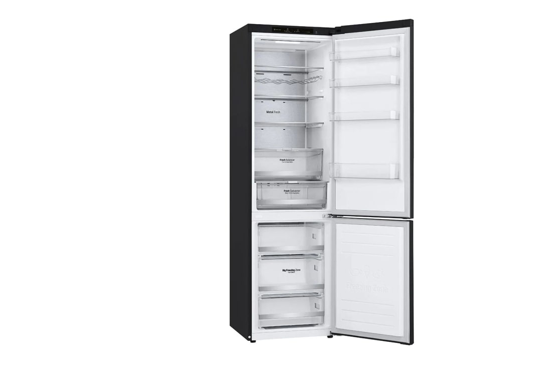 LG Šaldytuvas su šaldikliu apačioje |2.03m | 384L | Pilka | D klasė | DoorCooling | Total No Frost |GBB72MCVGN, GBB72MCVGN, GBB72MCVGN, thumbnail 11