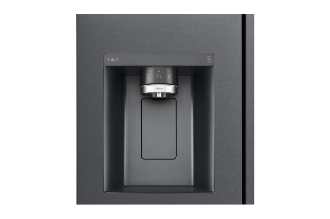 LG 635L No-Frost Side-by-Side šaldytuvas, plotis 91,3cm, aukščio 179cm , 1 dozatoriaus vaizdas, GSLV90MCAE, thumbnail 5