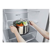 LG GBB7 serijos 384L pilnai bešerkšnis šaldytuvas, aukštis 203cm, Total No Frost, GBB72PZUGN, GBB72PZUGN, thumbnail 7