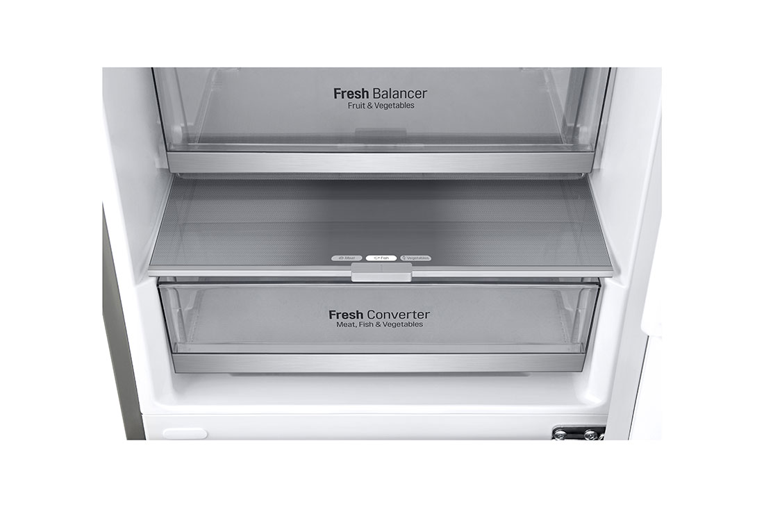 LG GBB7 serijos 384L pilnai bešerkšnis šaldytuvas, aukštis 203cm, Total No Frost, GBB72NSVCN1, GBB72NSVCN1, thumbnail 5