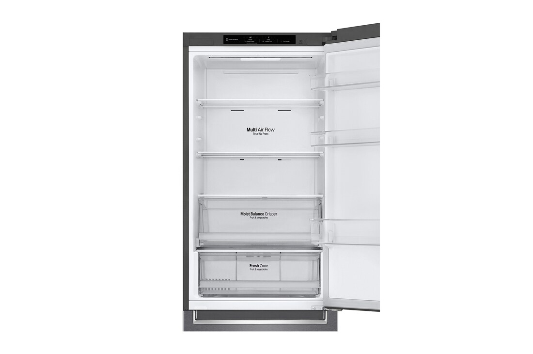 LG GBB6 serijos 341L pilnai bešerkšnis šaldytuvas, aukštis 186cm, Total No Frost, E klasės šaldytuvas, GBB61DSJMN, thumbnail 8