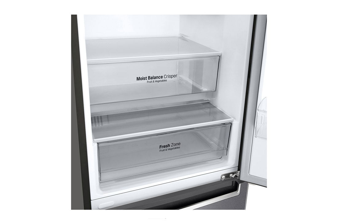 LG GBB6 serijos 341L pilnai bešerkšnis šaldytuvas, aukštis 186cm, Total No Frost, E klasės šaldytuvas, GBB61DSJMN, thumbnail 11