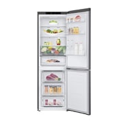 LG GBB6 serijos 341L pilnai bešerkšnis šaldytuvas, aukštis 186cm, Total No Frost, E klasės šaldytuvas, GBB61DSJMN, thumbnail 2