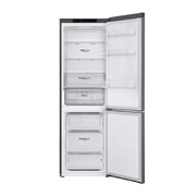 LG GBB6 serijos 341L pilnai bešerkšnis šaldytuvas, aukštis 186cm, Total No Frost, E klasės šaldytuvas, GBB61DSJMN, thumbnail 3