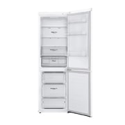 LG Šaldytuvas su šaldikliu apačioje |1.86m | 341L | Baltas | E klasė | DoorCooling | Total No Frost |GBB61SWHMN, E klasės šaldytuvas, GBB61SWHMN, thumbnail 3