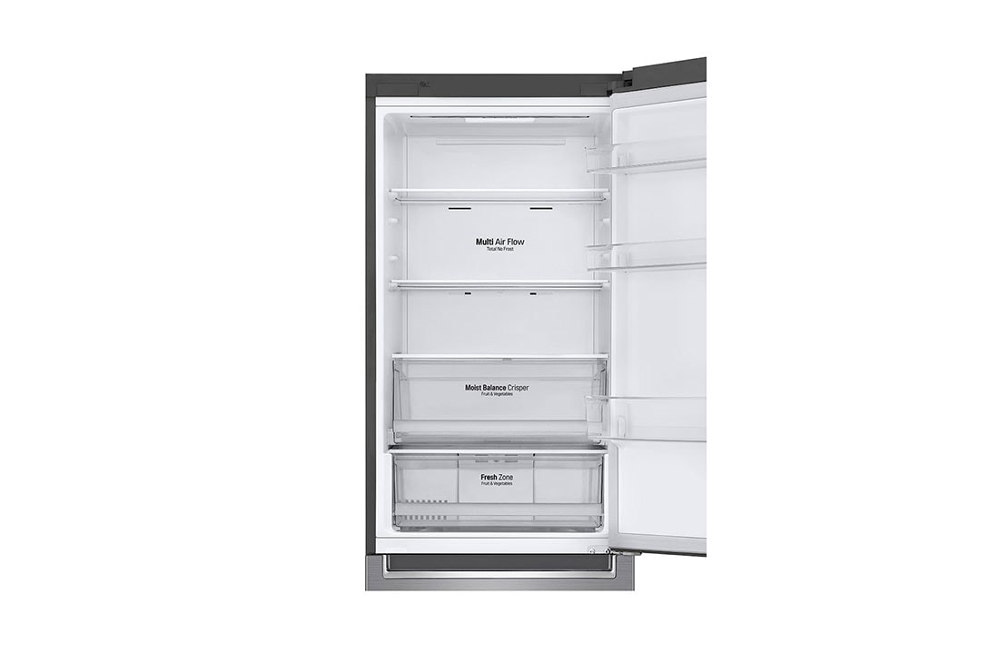 LG GBB6 serijos 341L pilnai bešerkšnis šaldytuvas, aukštis 186cm, Total No Frost, GBB61PZHMN, GBB61PZHMN, thumbnail 6