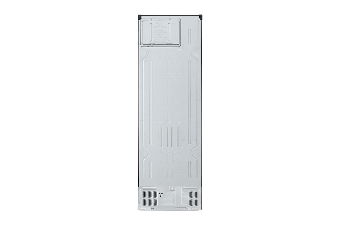 LG Šaldytuvas su šaldikliu&nbsp;apačioje | 1.86m |&nbsp;344L | Juoda |&nbsp;D&nbsp;klasė | DoorCooling | Total No Frost&nbsp;| GBV3100DEP, rear view, GBV3100DEP, thumbnail 16