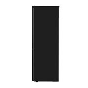 LG Šaldytuvas su šaldikliu&nbsp;apačioje | 1.86m |&nbsp;344L | Juoda |&nbsp;D&nbsp;klasė | DoorCooling | Total No Frost&nbsp;| GBV3100DEP, side view, GBV3100DEP, thumbnail 15