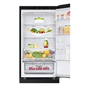LG Šaldytuvas su šaldikliu&nbsp;apačioje | 1.86m |&nbsp;344L | Juoda |&nbsp;D&nbsp;klasė | DoorCooling | Total No Frost&nbsp;| GBV3100DEP, shelf food, GBV3100DEP, thumbnail 6