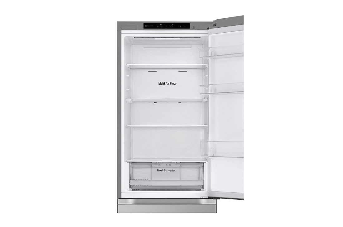 LG Šaldytuvas su šaldikliu apačioje |1.86m | 344L | Pilka| C klasė | DoorCooling | Total No Frost |GBV31E0CPY, Duct without Food view, GBV31E0CPY, thumbnail 9