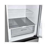 LG Šaldytuvas su šaldikliu apačioje |1.86m | 344L | Pilka| C klasė | DoorCooling | Total No Frost |GBV31E0CPY, Drawer view, GBV31E0CPY, thumbnail 5