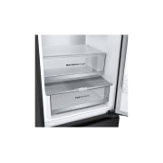 LG Šaldytuvas su šaldikliu apačioje |2.03m |  387L | Juoda | D klasė | DoorCooling | Total No Frost | GBV5240DEP, Duct without food, GBV5240DEP, thumbnail 12