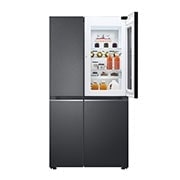 LG Side-by-Side InstaView Door-in-Door™ šaldytuvas, 635L, plotis 91,3cm, aukščio 179cm, Total No Frost, „InstaView“ šviesa išjungta, GSQV90MCAE, thumbnail 3