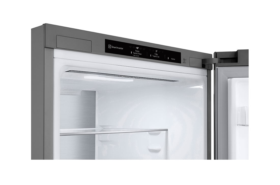 LG šaldytuvas su šaldikliu apačioje | 2.03m | 387L | Sidabras | C klasė | DoorCooling+™ | Fresh Converter™, Icetray view1, GBV5240CPY, thumbnail 8