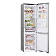 LG šaldytuvas su šaldikliu apačioje | 2.03m | 387L | Sidabras | C klasė | DoorCooling+™ | Fresh Converter™, LeftSideOpen Food, GBV5240CPY, thumbnail 11