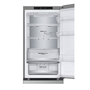 LG Šaldytuvas su šaldikliu apačioje |1.86m | 344L | Pilka| C klasė | DoorCooling | Total No Frost | GBV5140CPY, Front Top Open without Food, GBV5140CPY, thumbnail 10