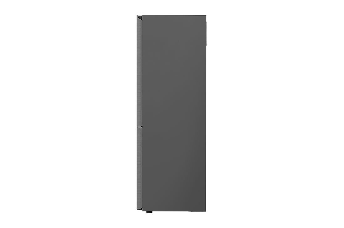LG šaldytuvas su šaldikliu apačioje | 1.86m | 344L | Sidabras | D klasė | DoorCooling+™ | Fresh Converter™, side view, GBV7180DPY, thumbnail 15