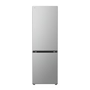 LG šaldytuvas su šaldikliu apačioje | 1.86m | 344L | Sidabras | C klasė | DoorCooling+™ | Fresh Converter™, front view, GBV7180CPY, thumbnail 1
