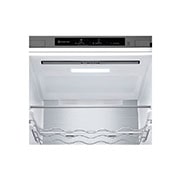 LG Šaldytuvas su šaldikliu apačioje |2.03m | 387L | Pilka | D klasė | DoorCooling | Total No Frost | GBV7280DPY, inside view, GBV7280DPY, thumbnail 9