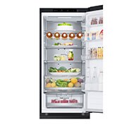 LG Šaldytuvas su šaldikliu apačioje | 2.03m | 387L | Juoda | B klasė | DoorCooling | Total No Frost | GBV7280BEV, Detail, GBV7280BEV, thumbnail 6