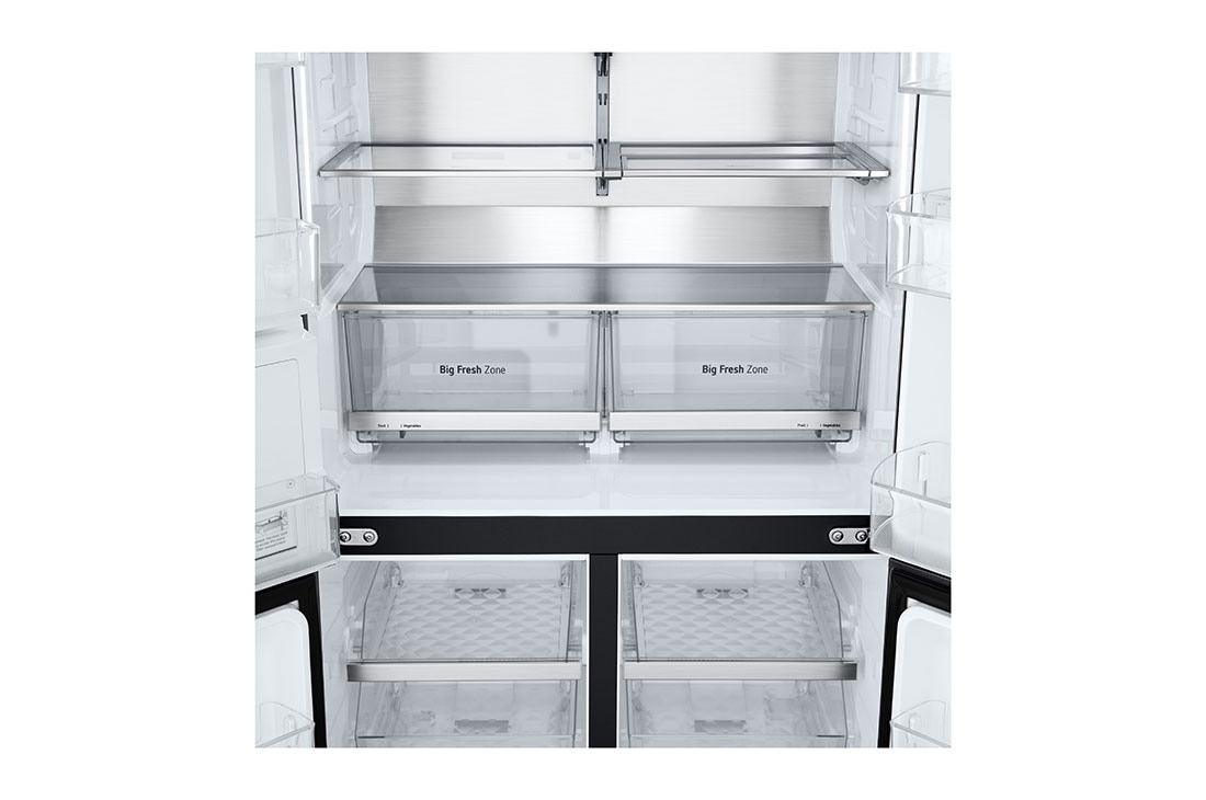 LG daugiaduris šaldytuvas | InstaView™ | 638L | aukščio 1.79m | plotis 91.3cm | Juoda| E klasė | WiFi | DoorCooling | Total No Frost | GMG960EVJE, drawer, GMG960EVJE, thumbnail 10