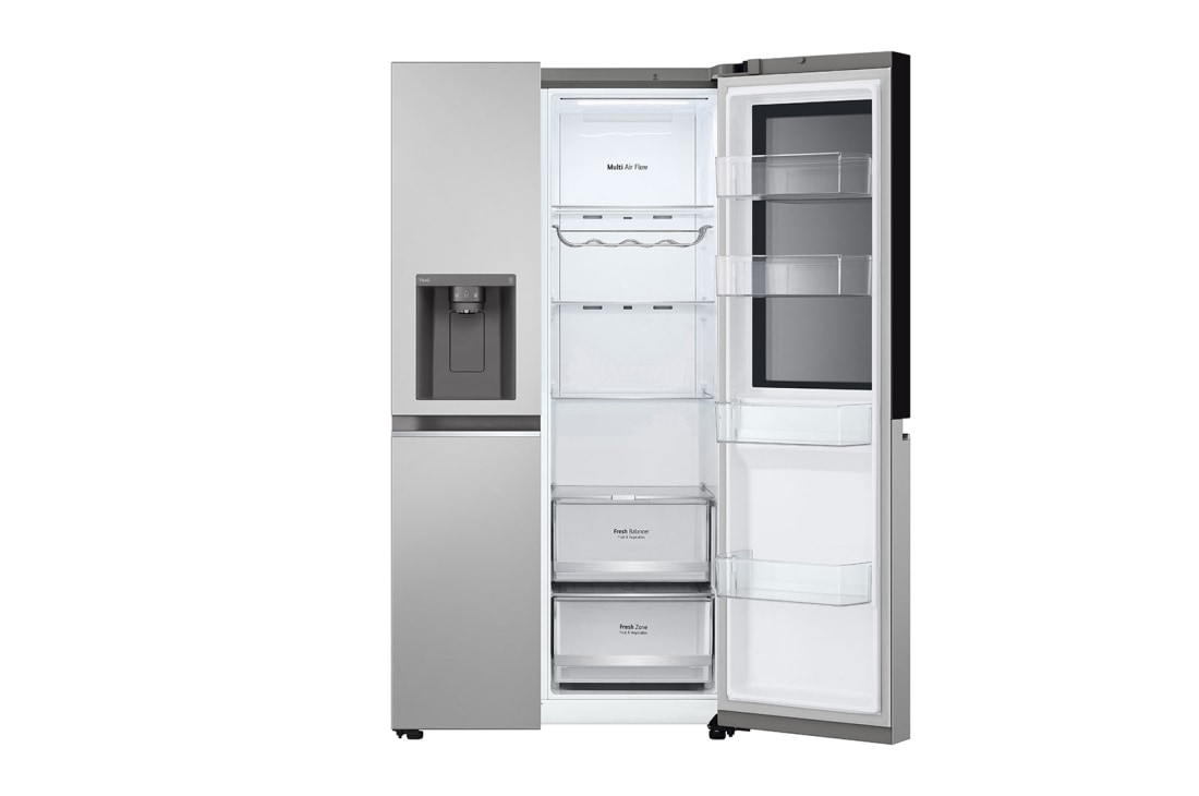 LG InstaView Side by side šaldytuvas | 1.79m | 635L | Sidabrinė | E klasė |Door Cooling| Fresh Balancer |, GSGV81PYLL, GSGV81PYLL, thumbnail 13
