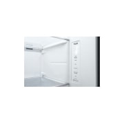 LG InstaView Side by side šaldytuvas | 1.79m | 635L | Sidabrinė | E klasė |Door Cooling| Fresh Balancer |, GSGV81PYLL, GSGV81PYLL, thumbnail 8