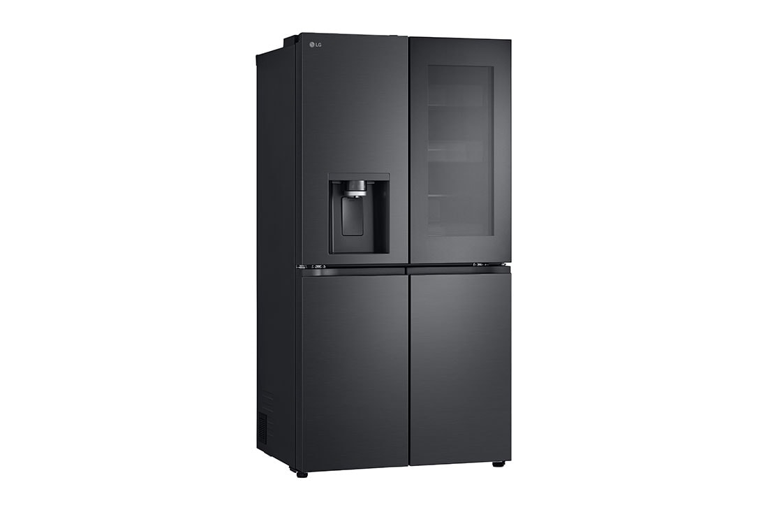 LG InstaView Side by Side šaldytuvas | 1.79m | 638L | Juoda | E class | DoorCooling⁺™  | UVnano™, Galinė dalis, GMG960EVEE, thumbnail 12